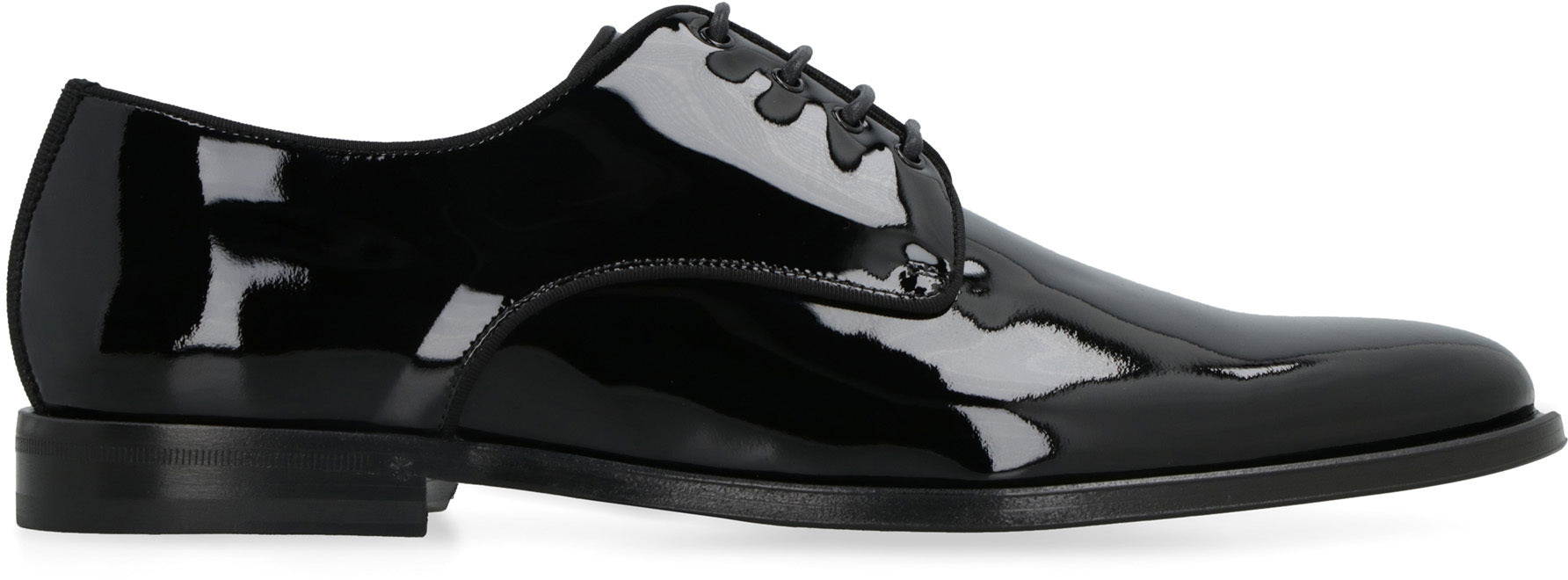 DOLCE & GABBANA Ultra-Stylish Lace-Up Shoes for Men