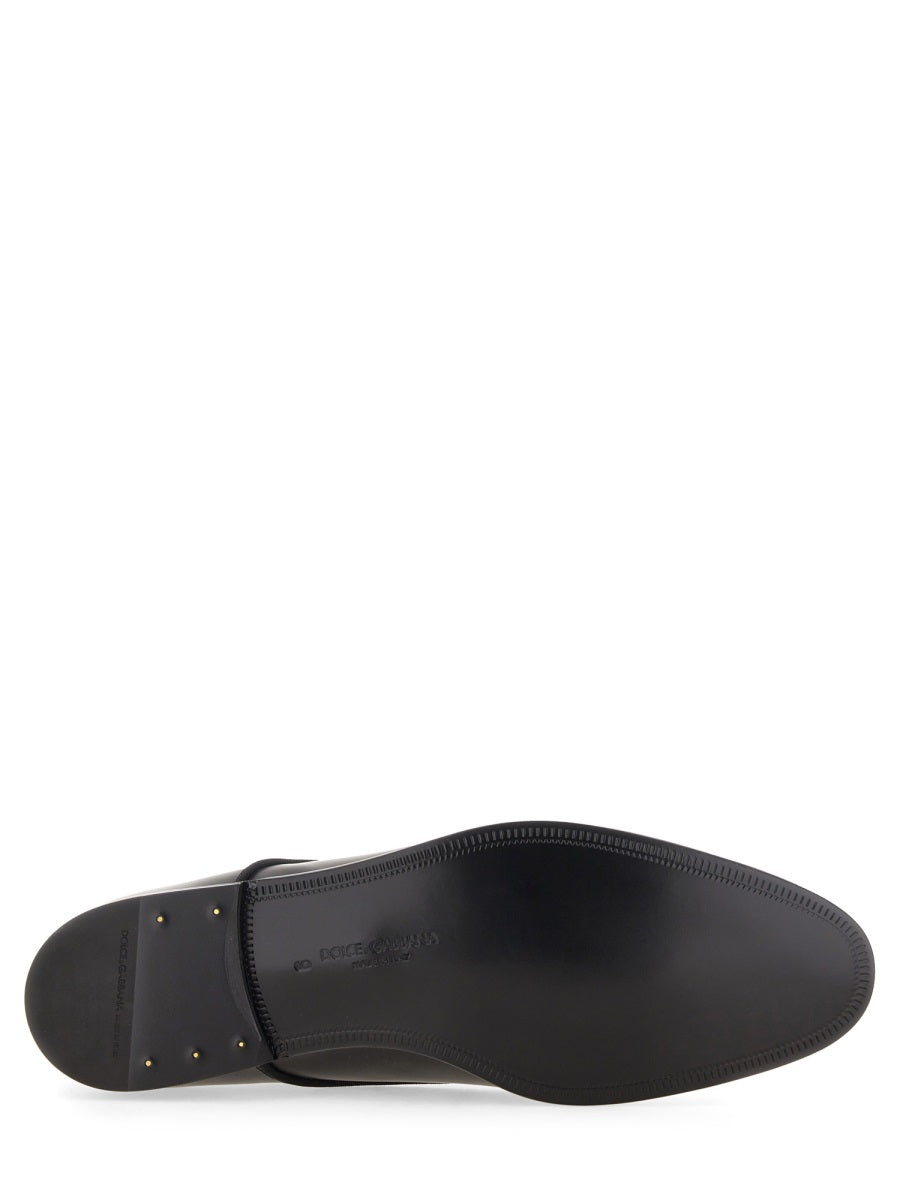 DOLCE & GABBANA Vitello Flat Shoes for Men