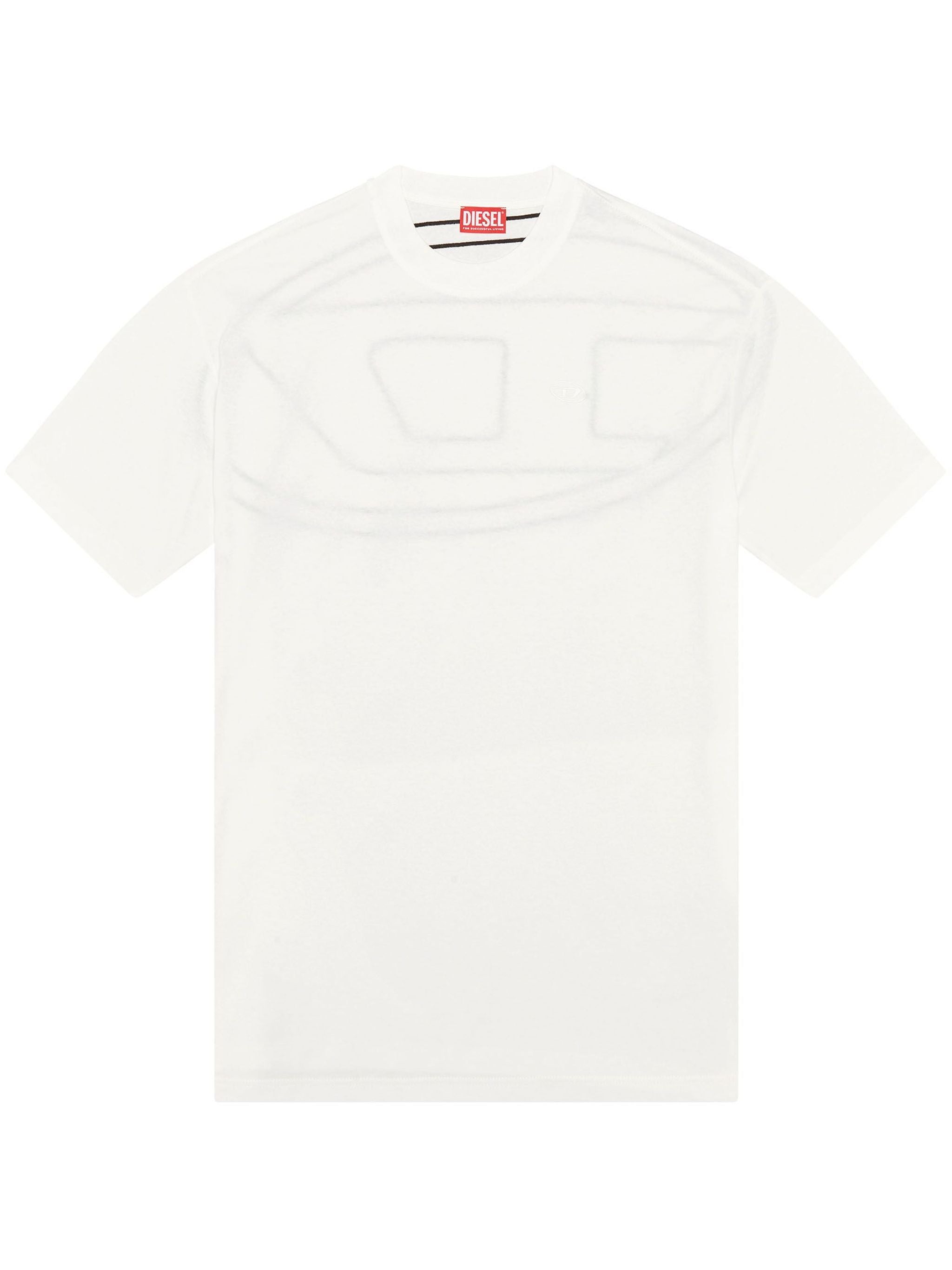 DIESEL Loose Fit Mini Logo T-Shirt - Size L