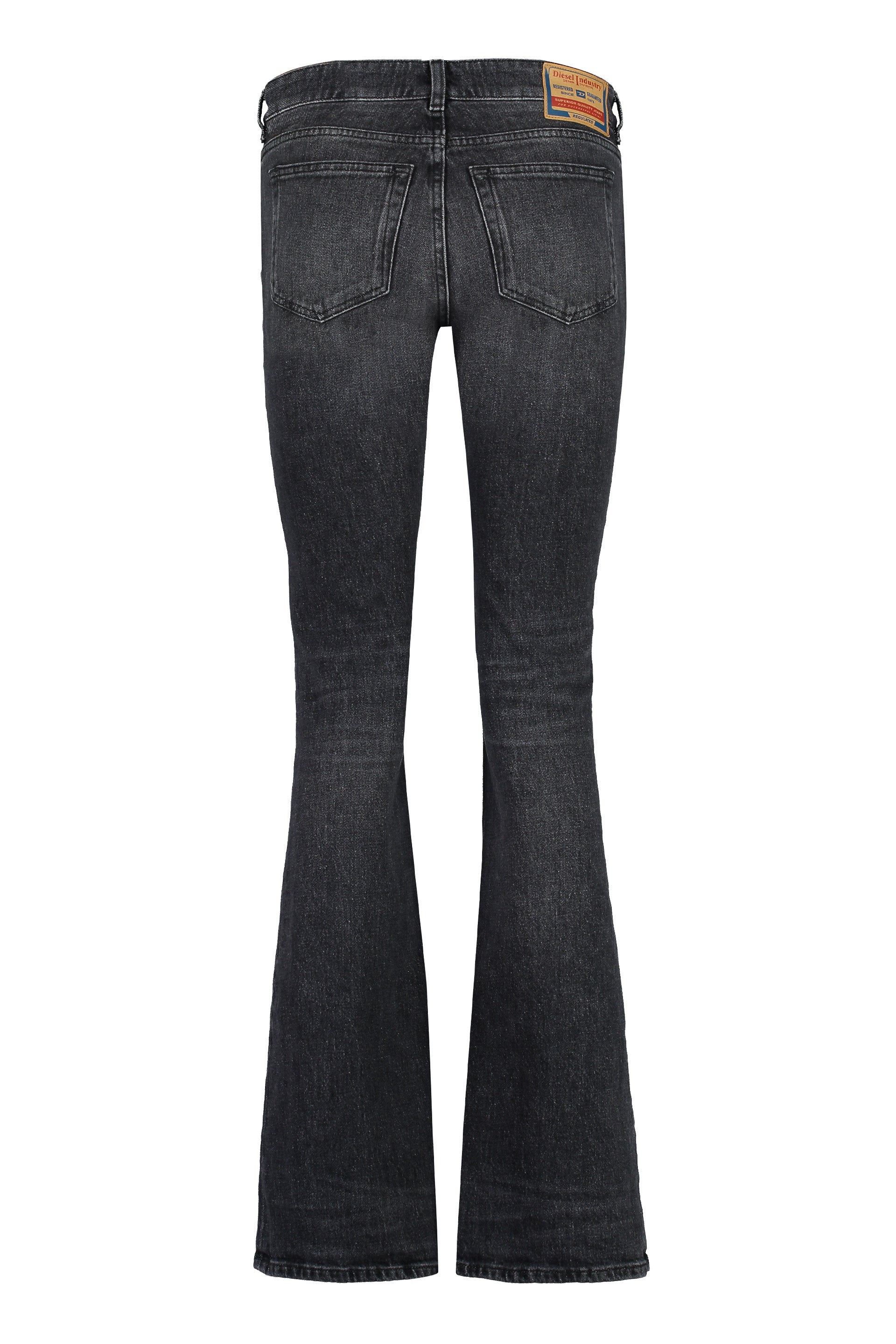 DIESEL Bootcut Jeans with Oval D Front Detail - Slim Fit