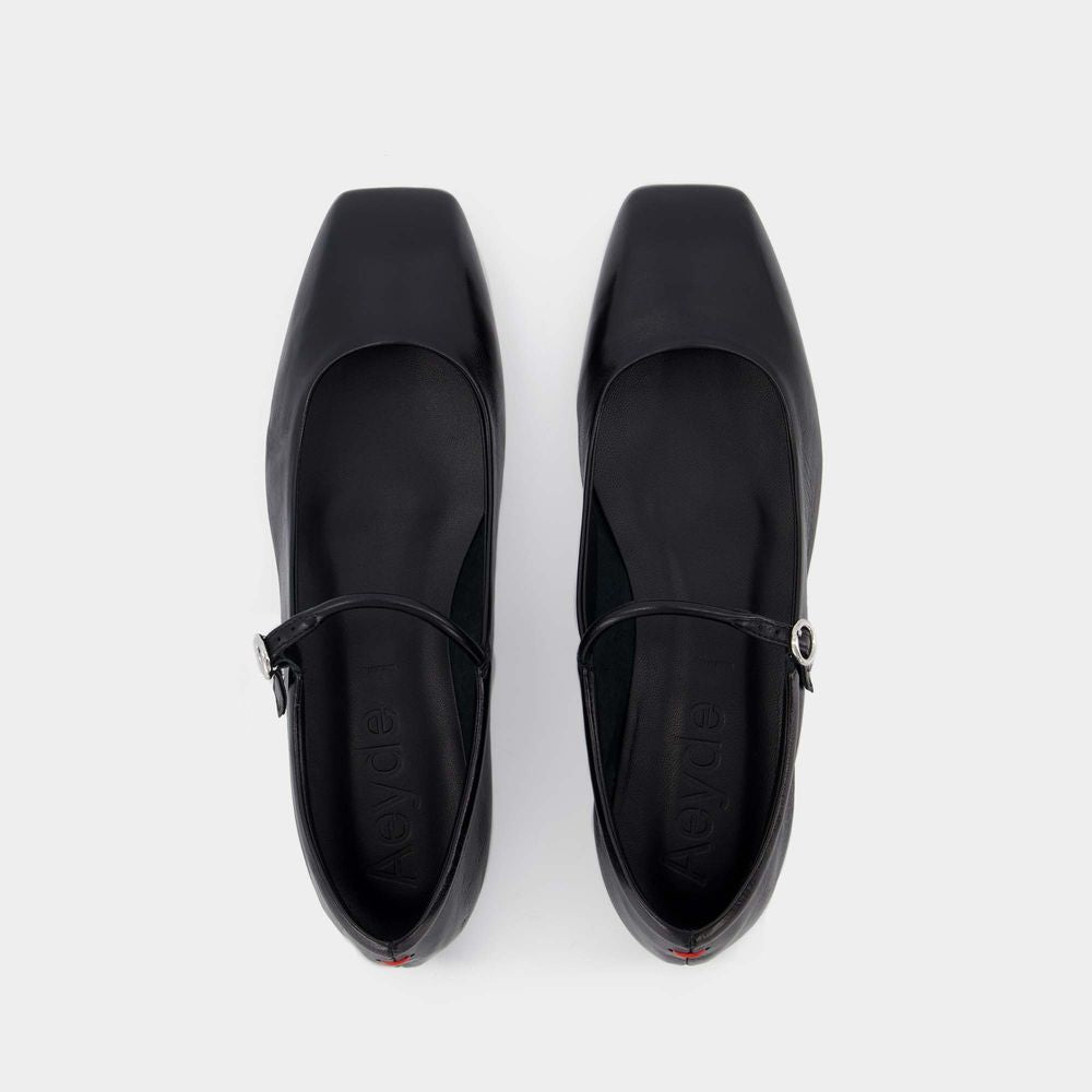 AEYDE Preppy-Chic Mini Mary Janes