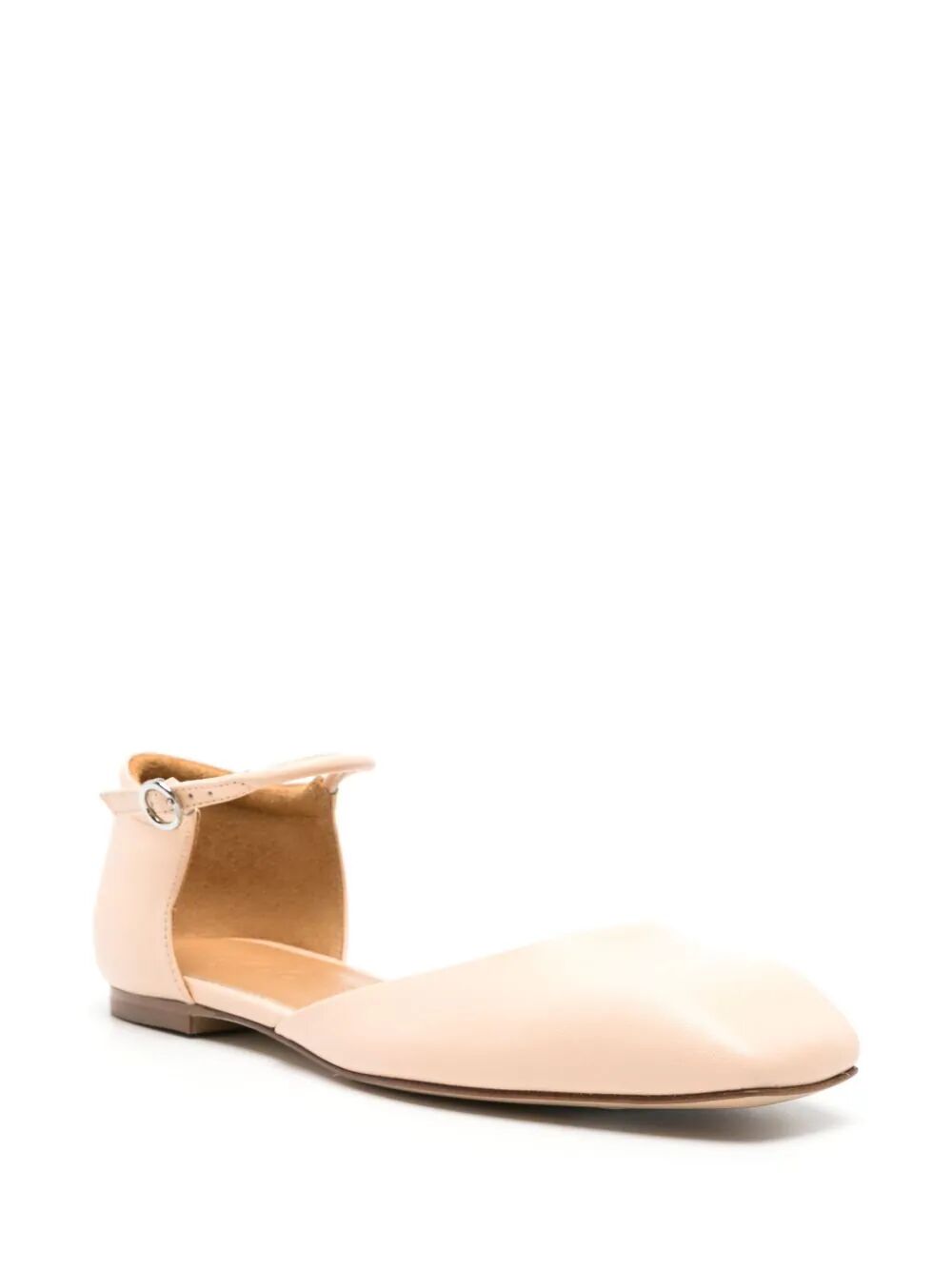 AEYDE Nappa Leather Ballerina Shoes for Women - SS24