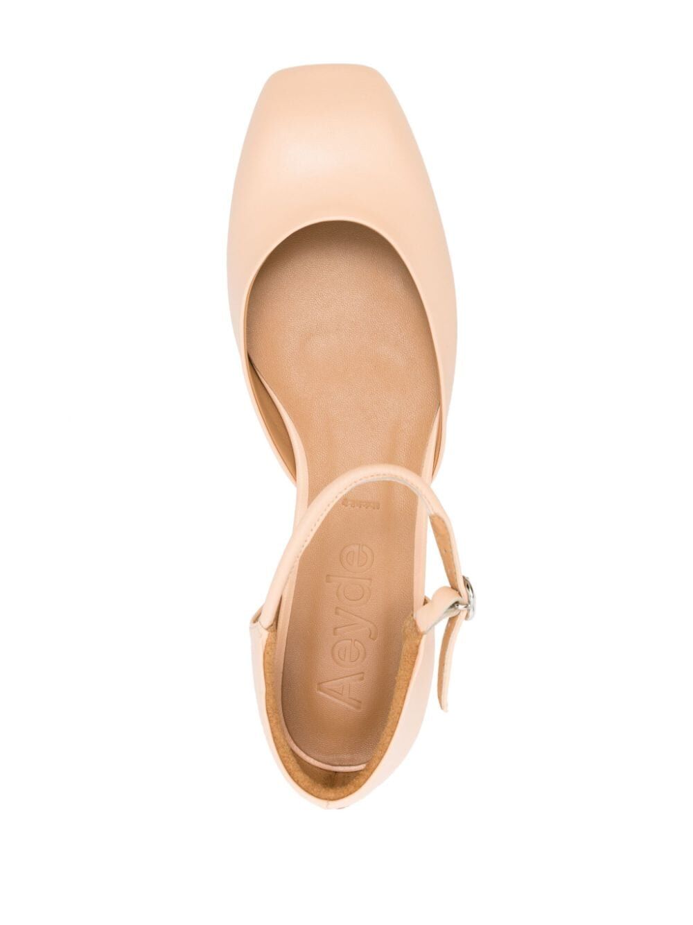 AEYDE Nappa Leather Ballerina Shoes for Women - SS24