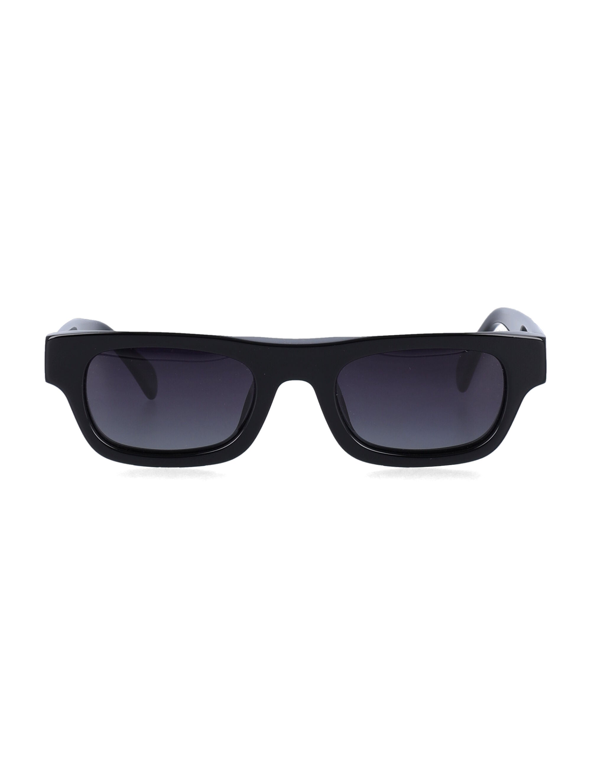 ANINE BING Otis Sunglasses with Thick Frame and Gradient Lenses