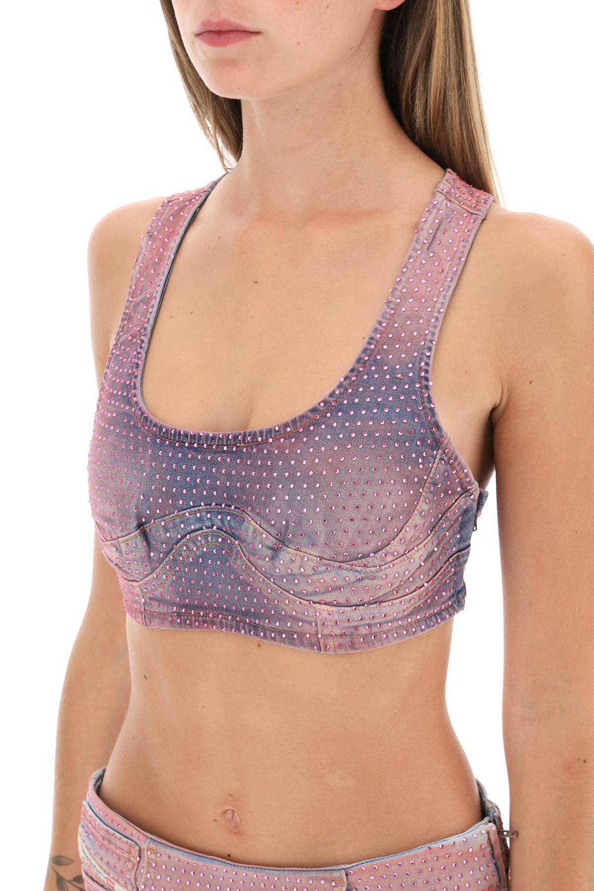 DIESEL Mini Top with Unique Blend Fabric