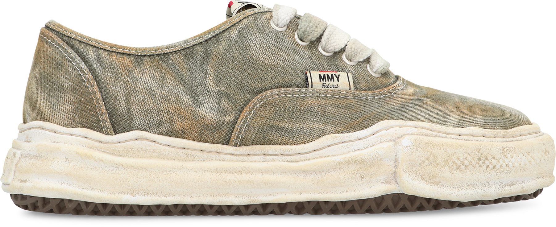 MAISON MIHARA YASUHIRO	 Vintage Effect Low-Top Sneakers