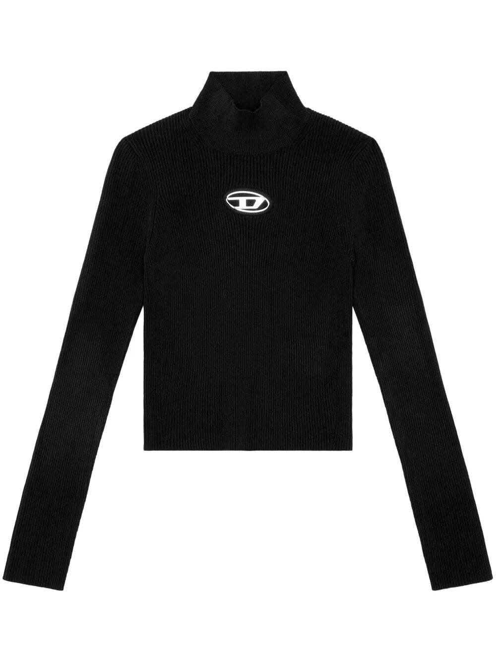 DIESEL Mock-Neck Slim Fit Top - Size S