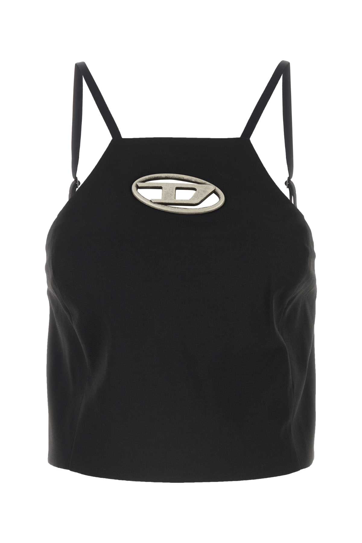 DIESEL Stretch Polyester Blend Top