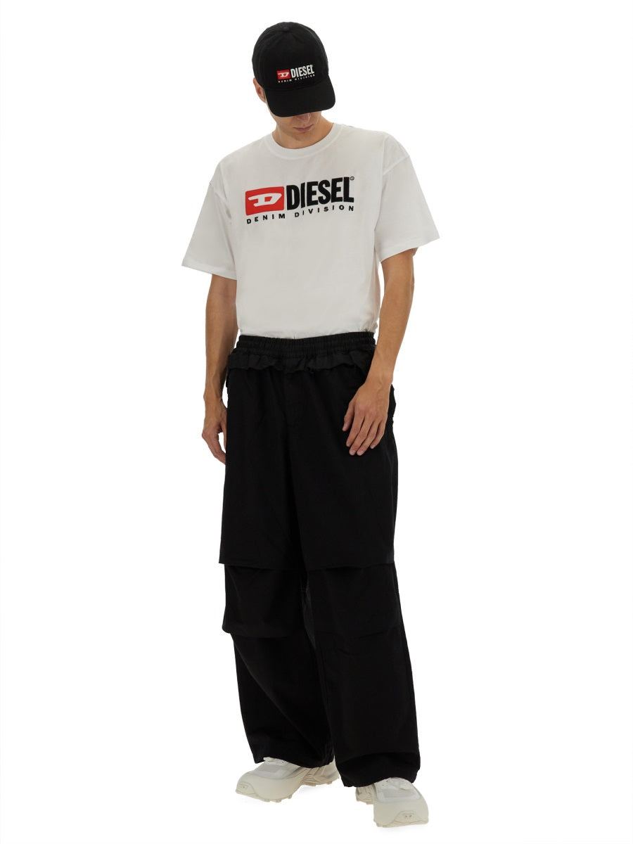 DIESEL Classic Cotton T-Shirt for Men - FW25 Collection