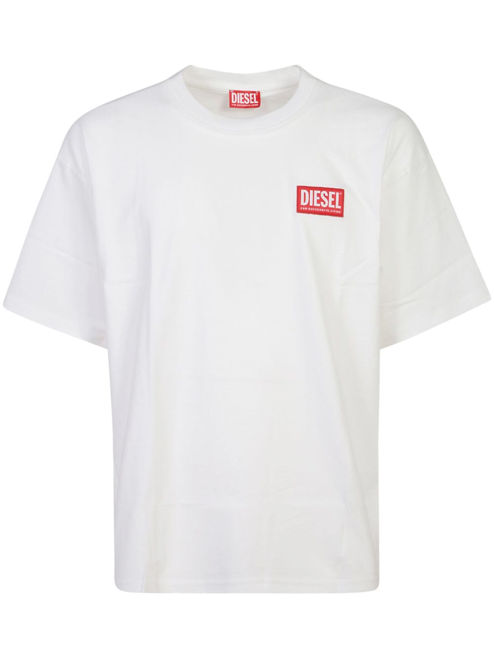 DIESEL Classic Cotton Crew-Neck T-Shirt