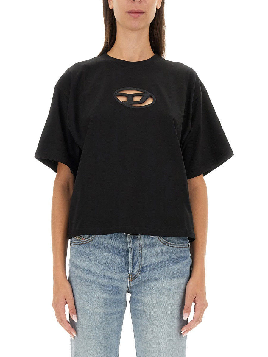DIESEL Cotton T-Shirts & Polos for Women - FW25 Collection