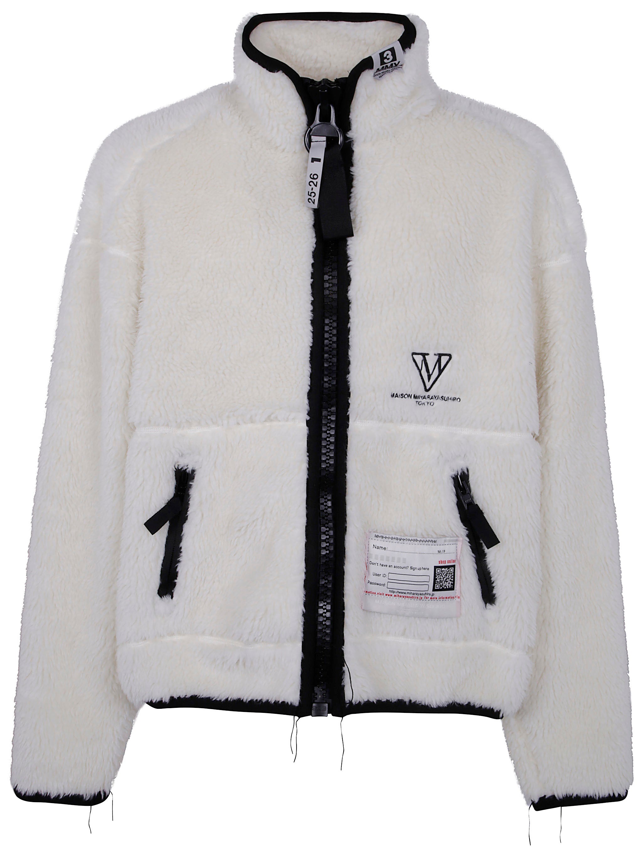 MAISON MIHARA YASUHIRO	 Amateur Sewn Wide Back Boa Blouson