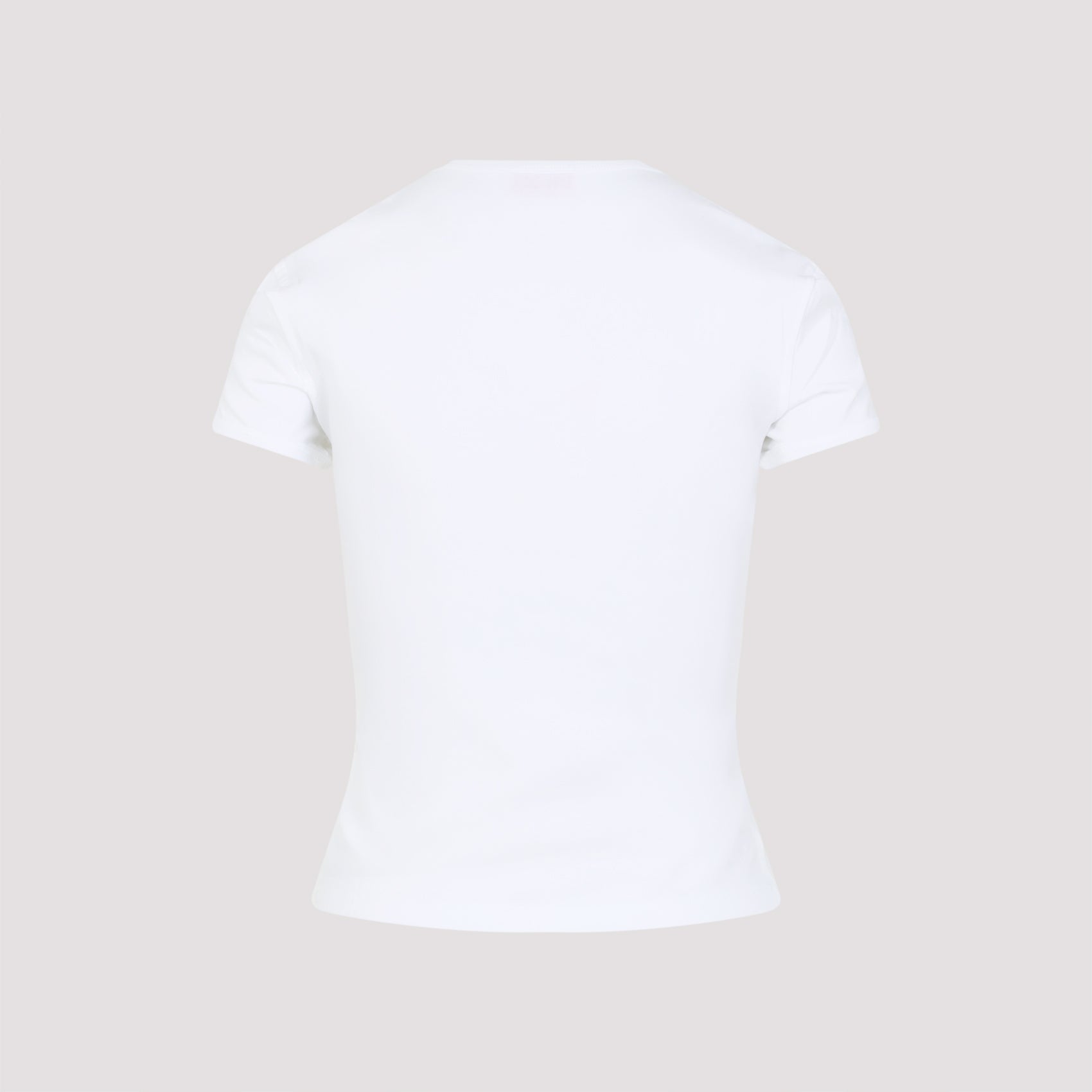 DIESEL Crew Neck Long Sleeve Women's T-Shirt with Metallic Cutout - Size S