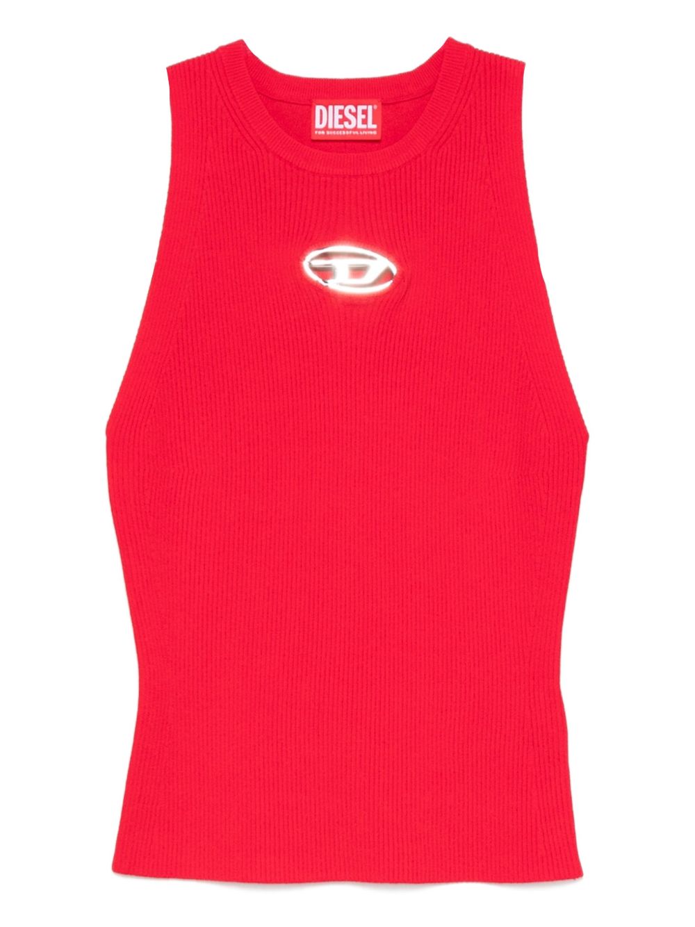 DIESEL Close-Fitting Logo Tank Top