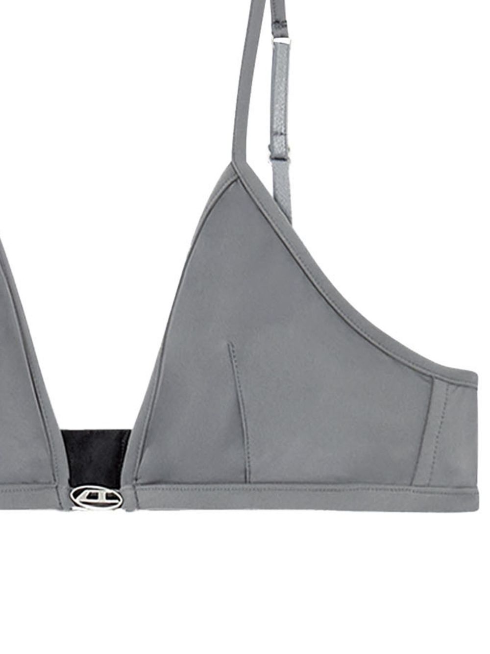 DIESEL Triangle Microfiber Bra with Adjustable Straps