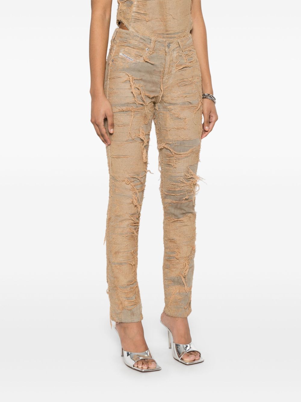 DIESEL Slim Fit Distressed Jeans