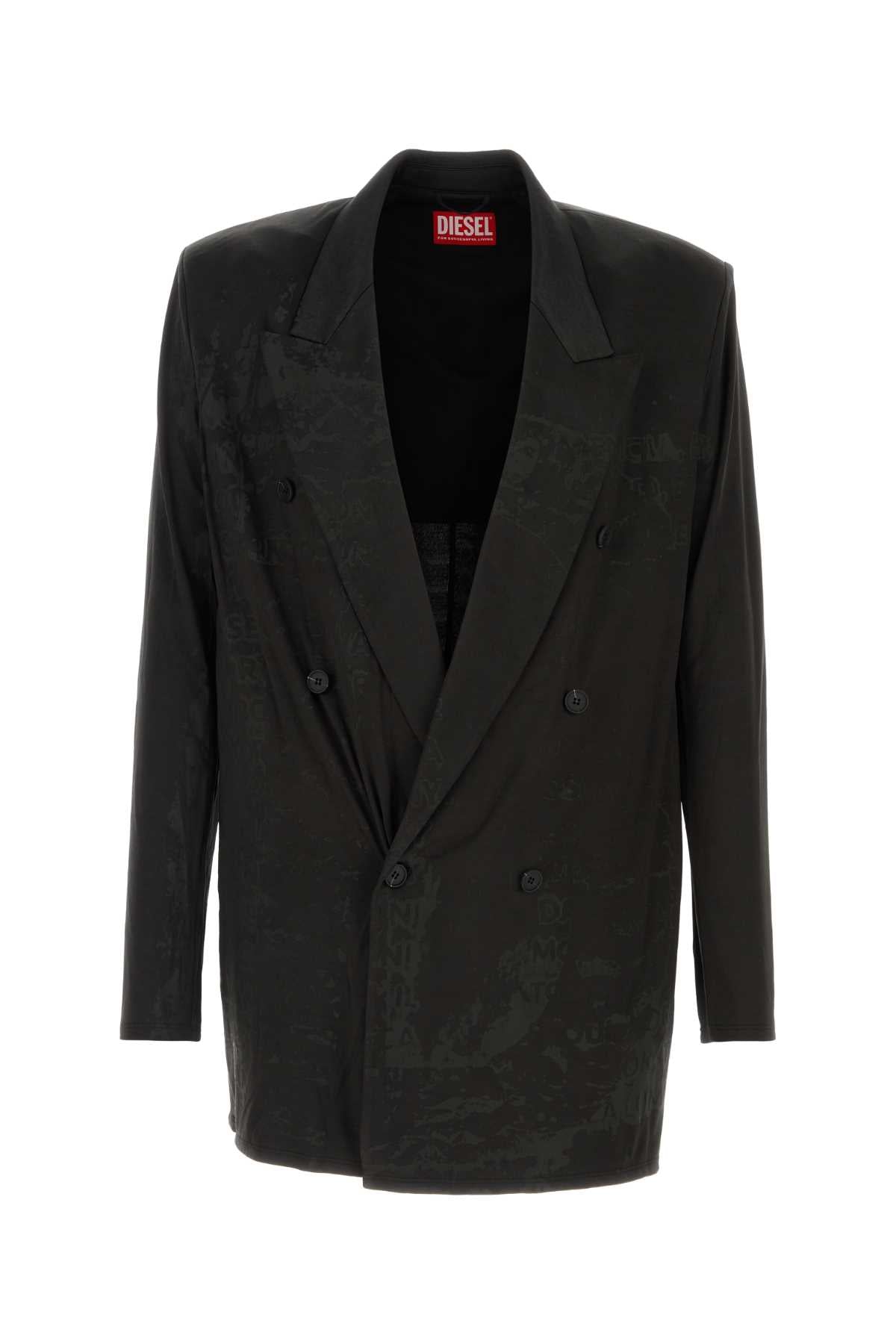 DIESEL Stretch Acetate J-Pekka Blazer