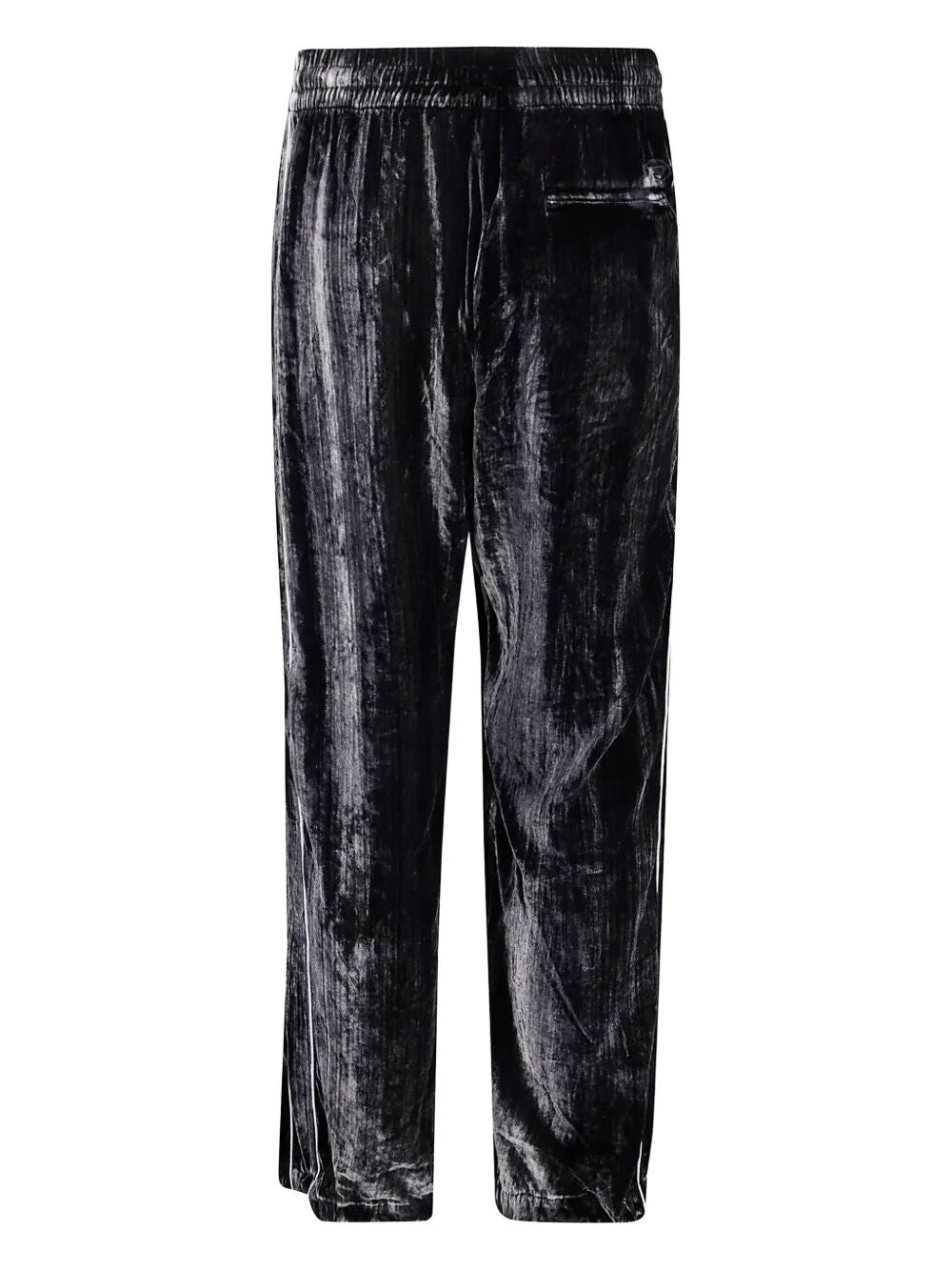DIESEL Velvet Striped Track Pants