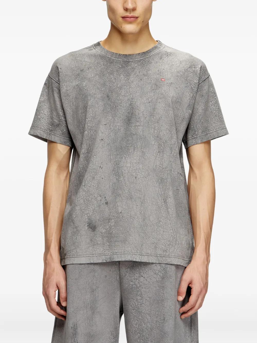 DIESEL Relaxed Fit Short Sleeve T-Shirt