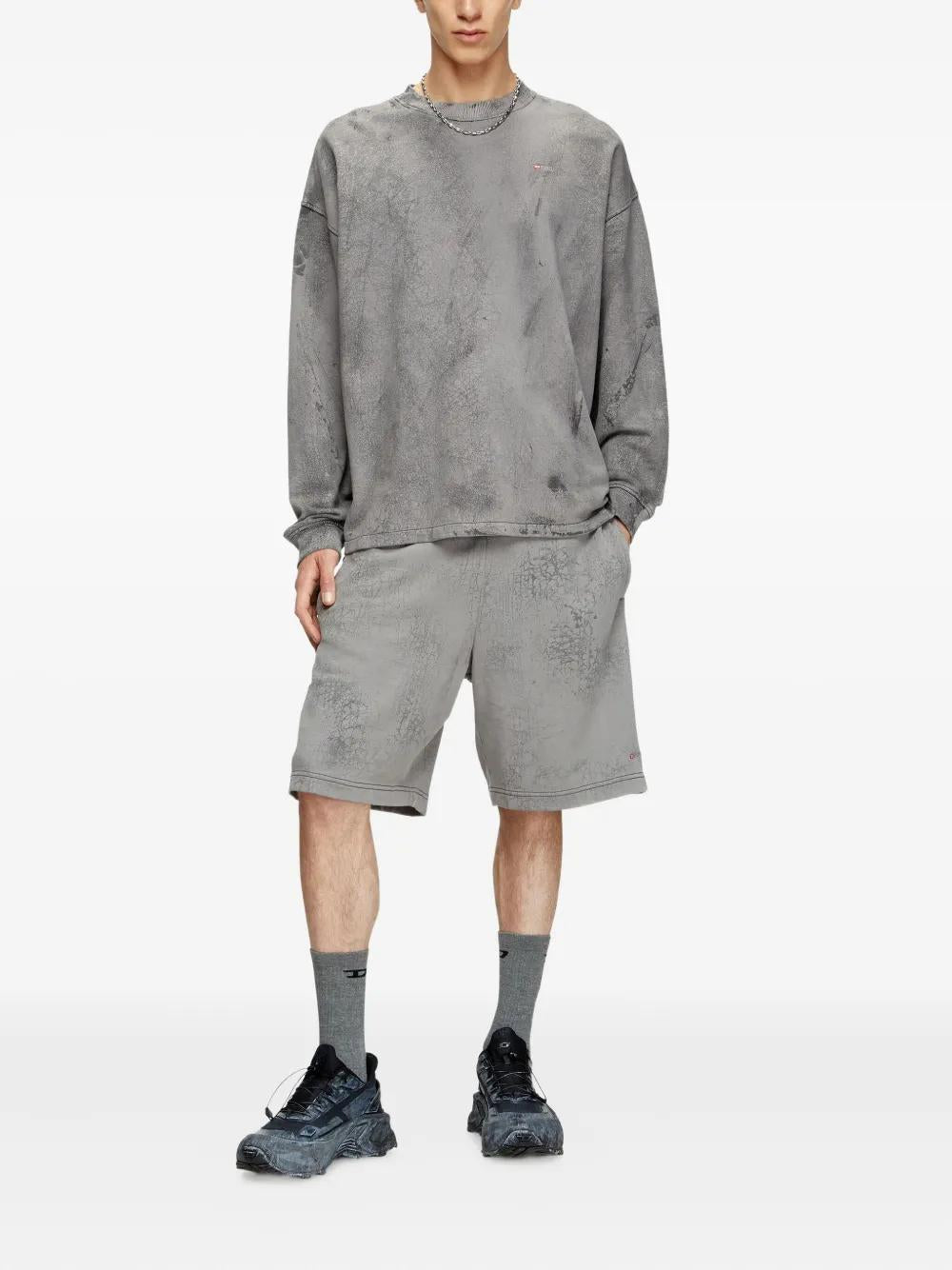 DIESEL Elasticated Waist Men's Track Shorts