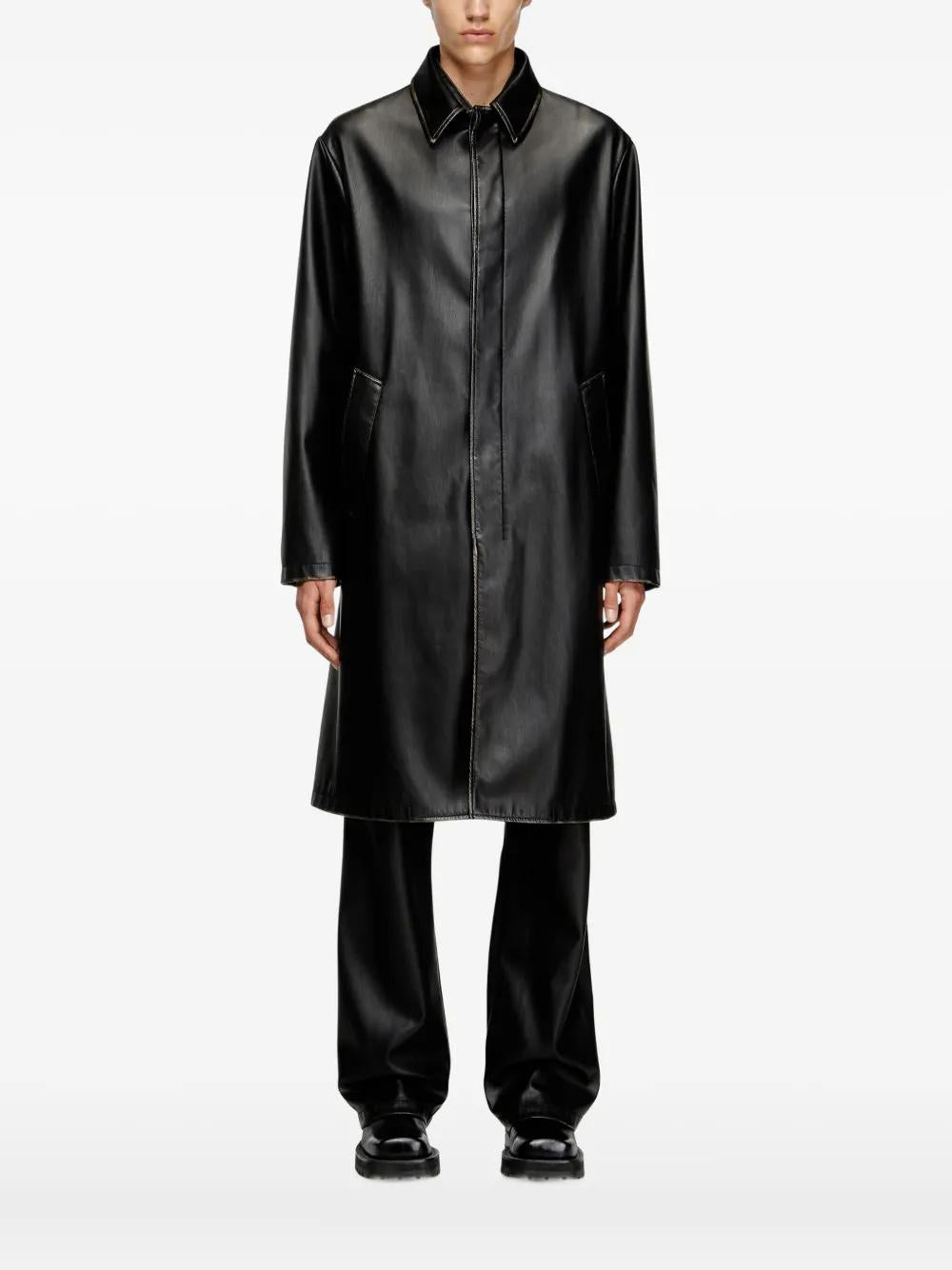 DIESEL J-RIVERS Traditional Collar Jacket for Men