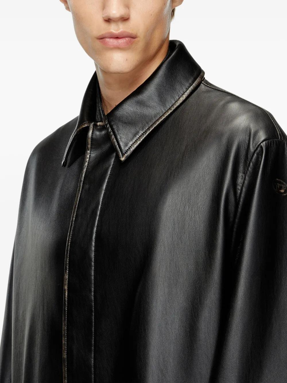 DIESEL J-RIVERS Traditional Collar Jacket for Men