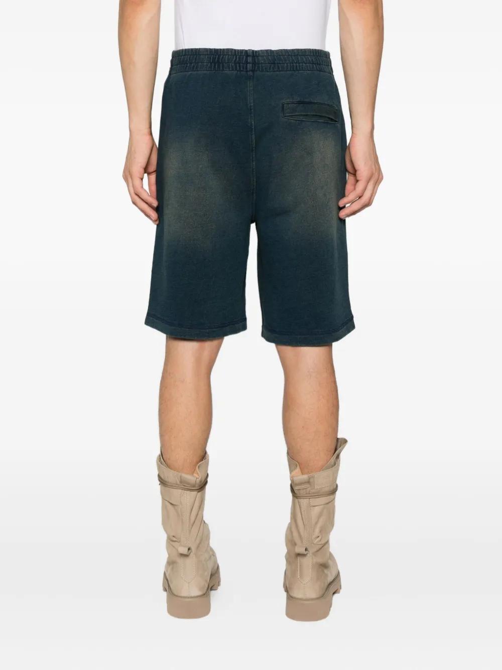 DIESEL Textured Men's Shorts with Pockets
