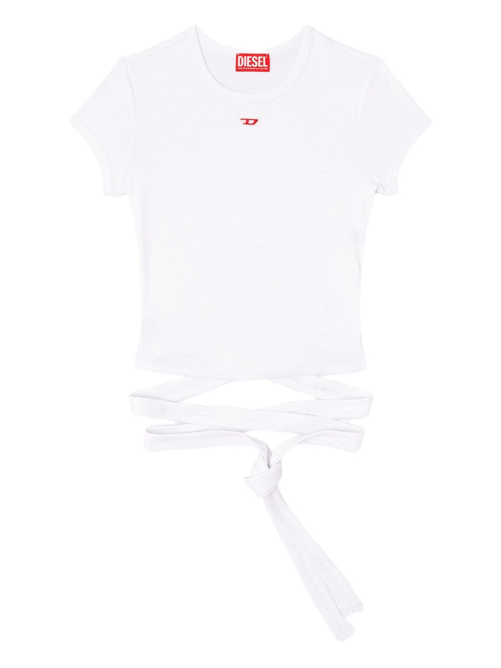 DIESEL Mini Bunny Tail Embroidered Top - Size S