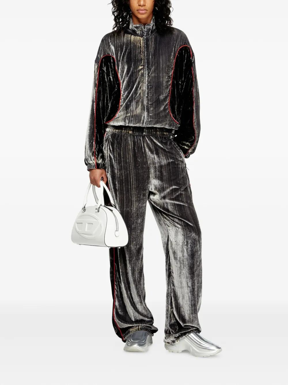DIESEL Track Pants with Striped Side Detailing
