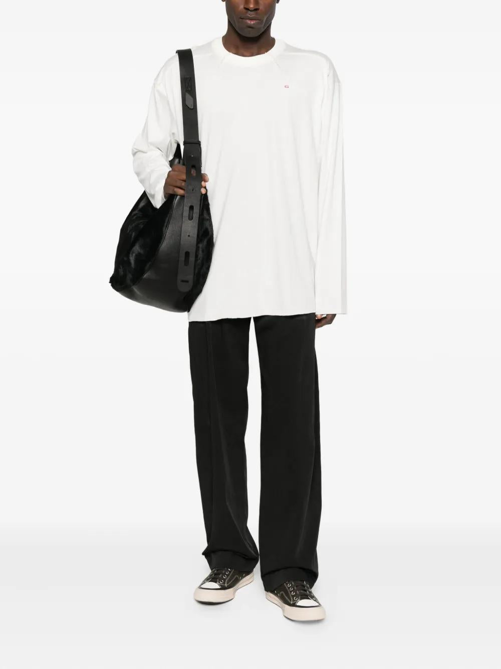 DIESEL Panelled Long-Sleeve T-Shirt