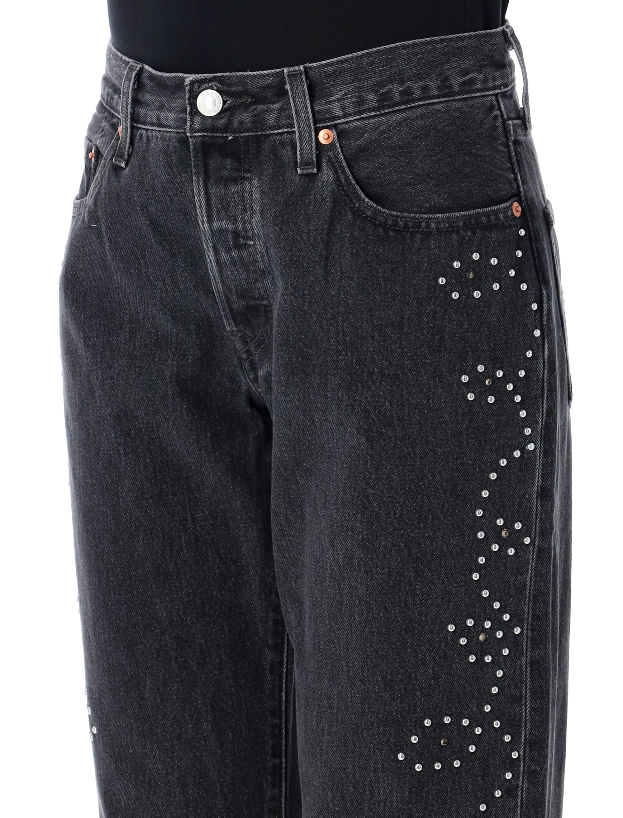 LEVI'S 90's Inspired Mid Rise Studs Jeans - Size 26