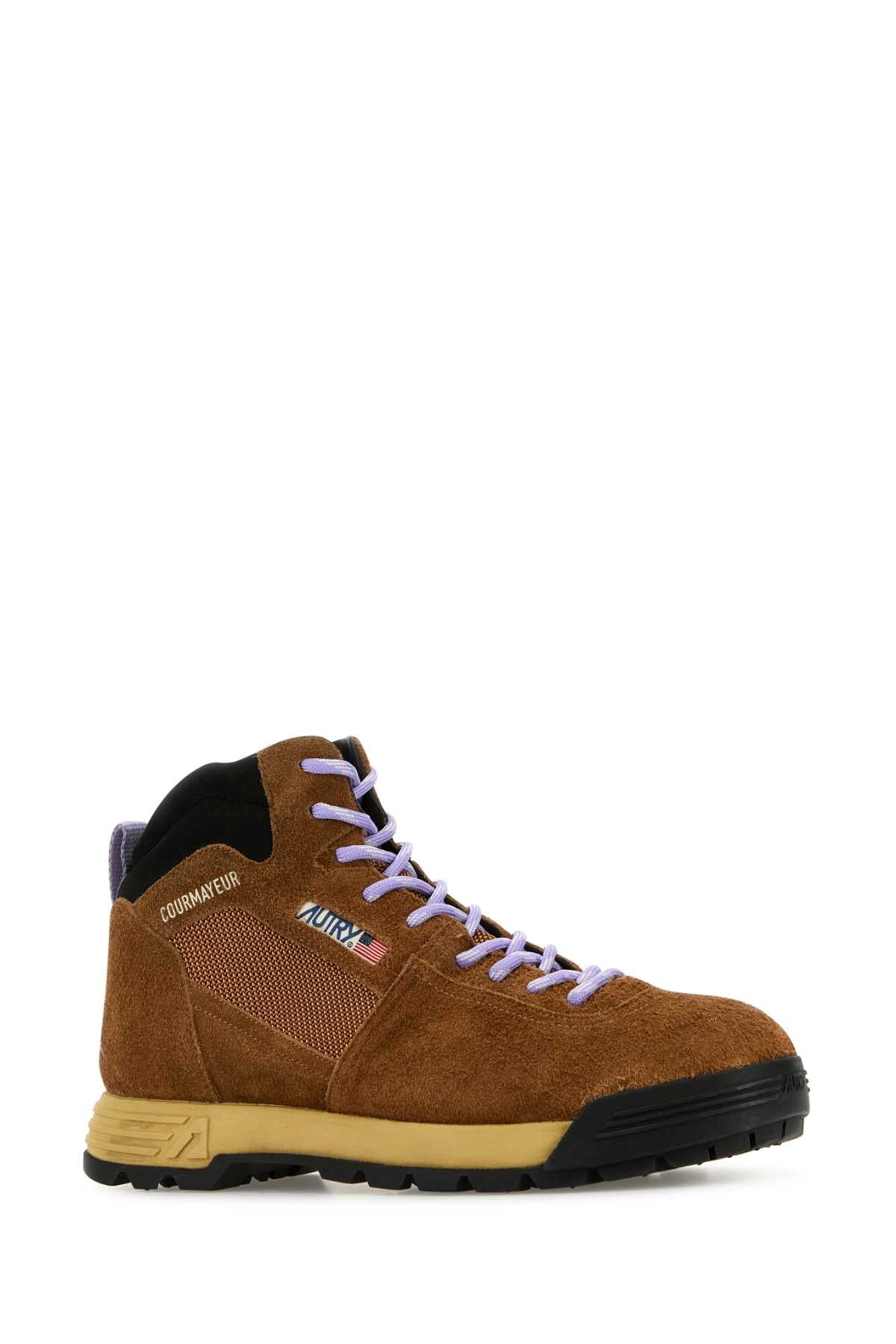 AUTRY Mid-Top Suede Sneakers for Men - SS25 Collection