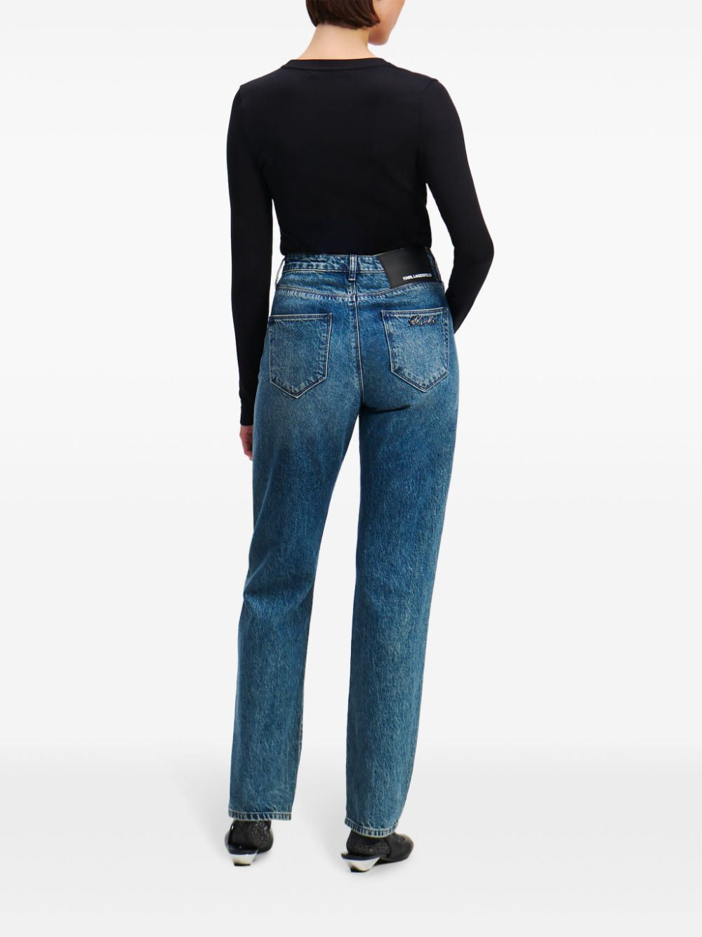 KARL LAGERFELD Stylish Denim Pants for Women - SS25