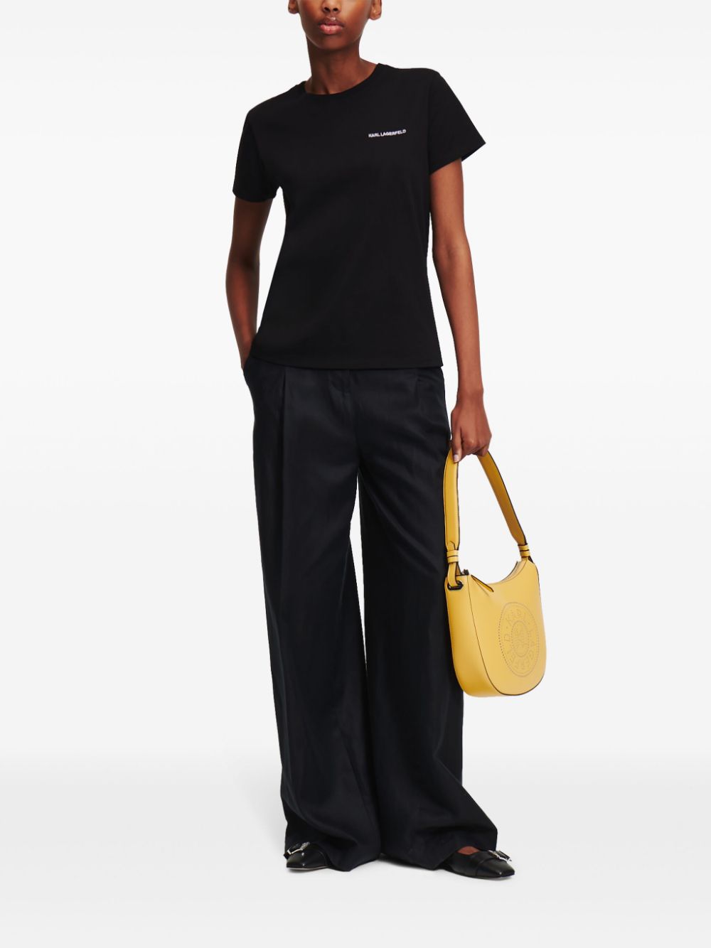 KARL LAGERFELD Essential Logo Tee for Women