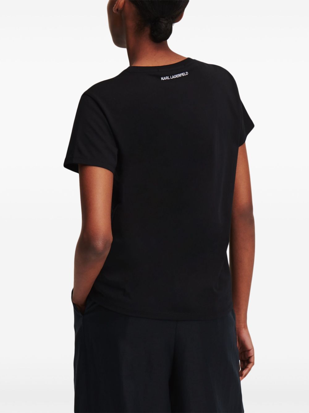 KARL LAGERFELD Essential Logo Tee for Women