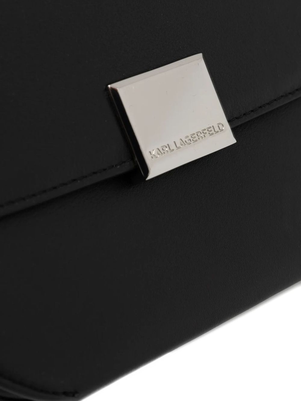 KARL LAGERFELD Mini Crossbody Bag with Elegant Gold Closure