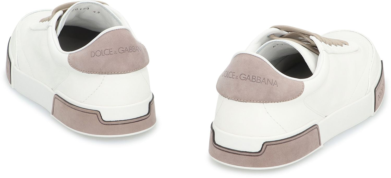 DOLCE & GABBANA Portofino Yacht Low-Top Sneaker Size 8