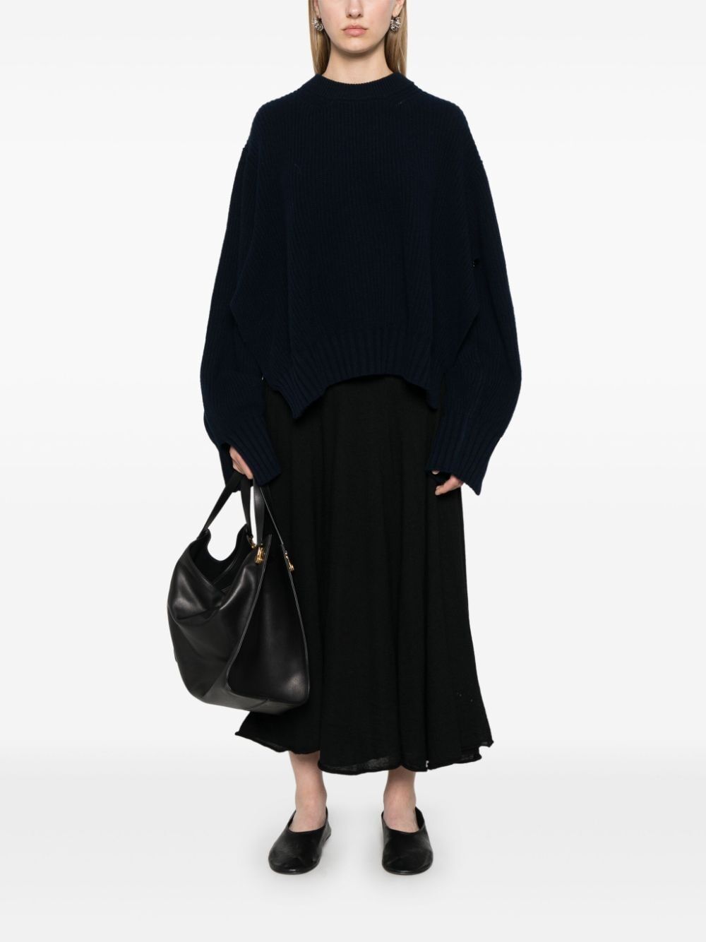 NUUR Long Sleeves Round Neck Sweater for Women