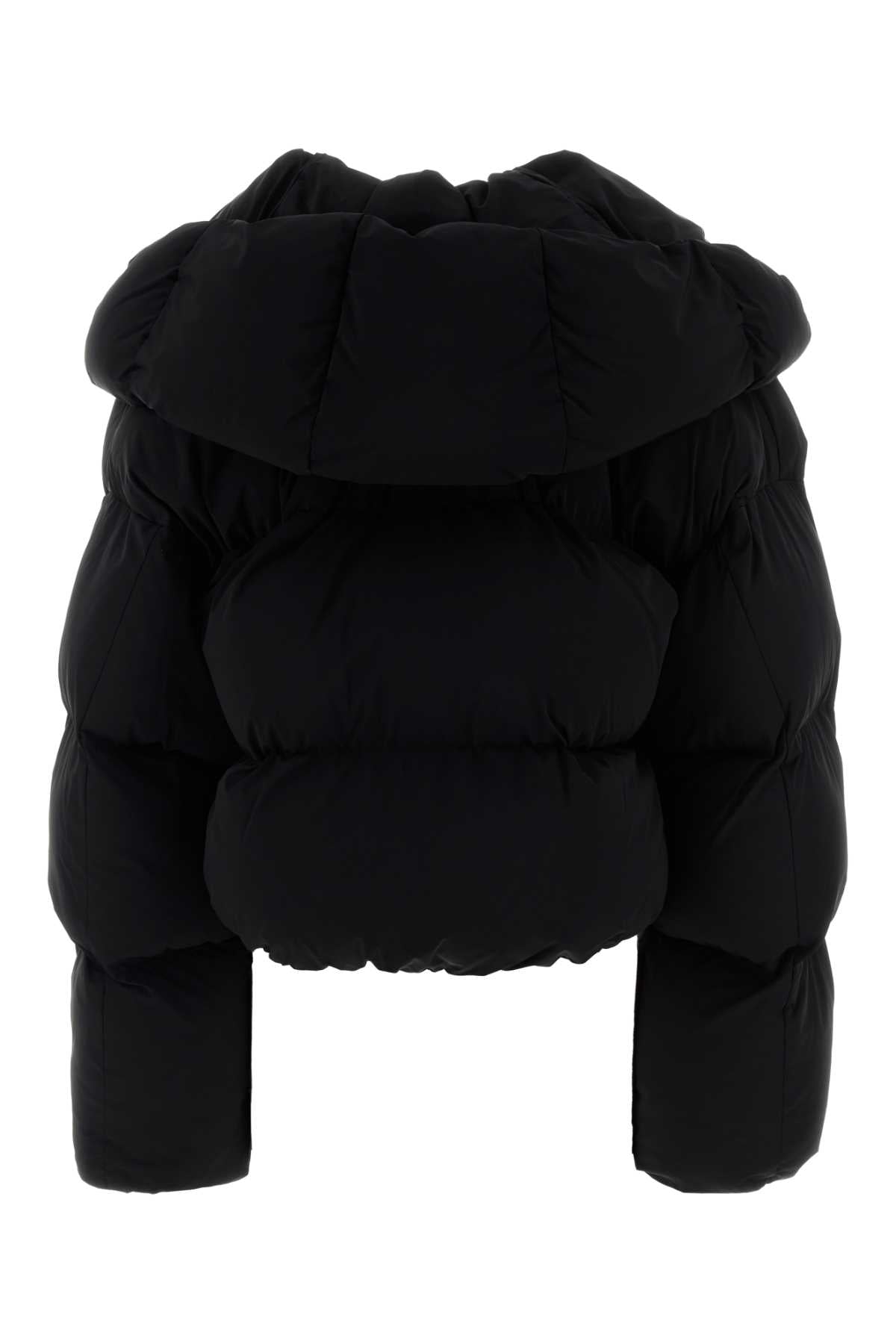 DIESEL Cropped High Neck Mini Down Jacket