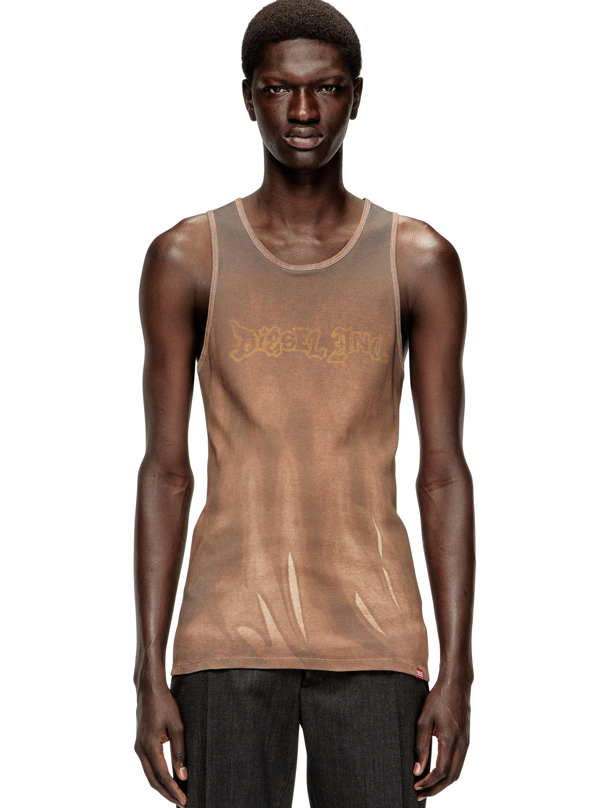 DIESEL Men's Crew Neck Tank Top