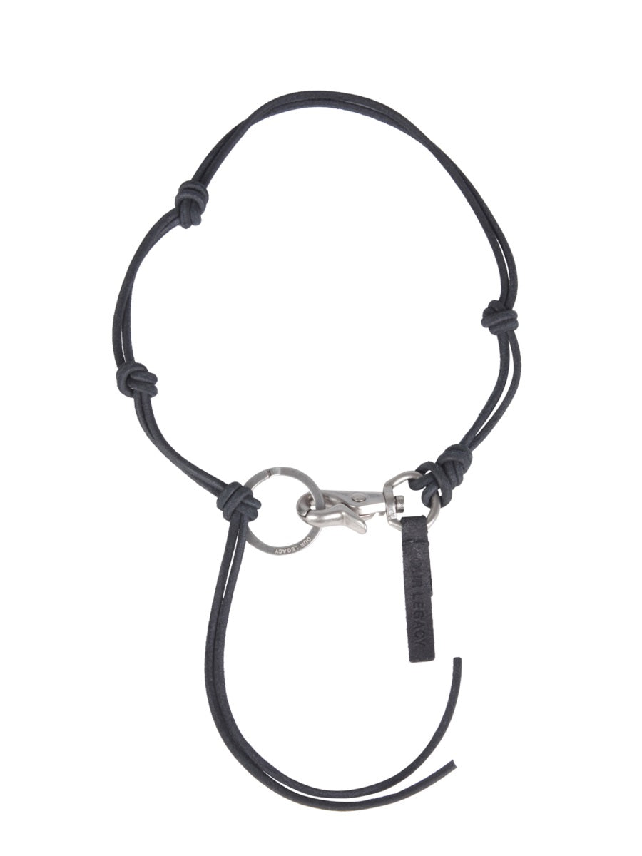 OUR LEGACY Ladon Mini Leather Necklace
