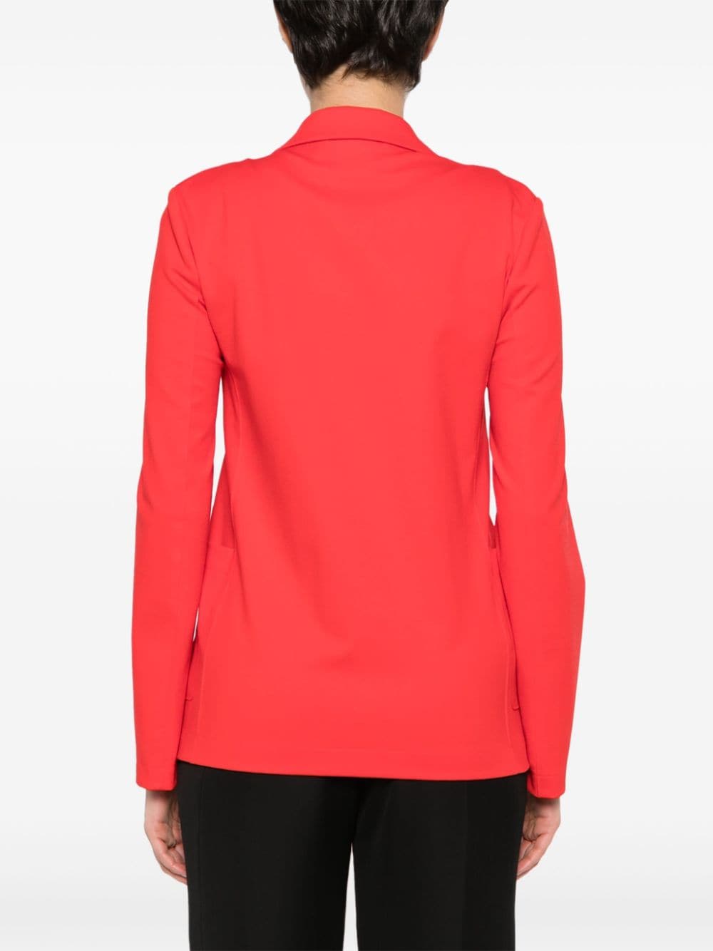 HARRIS WHARF LONDON Sleek Single-Breasted Blazer Jacket