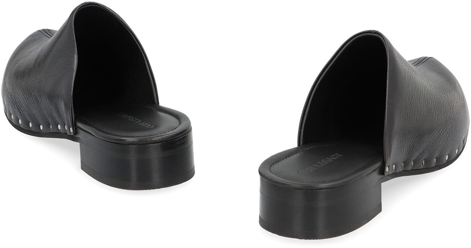 OUR LEGACY Sophisticated Round Toe Slippers for Women