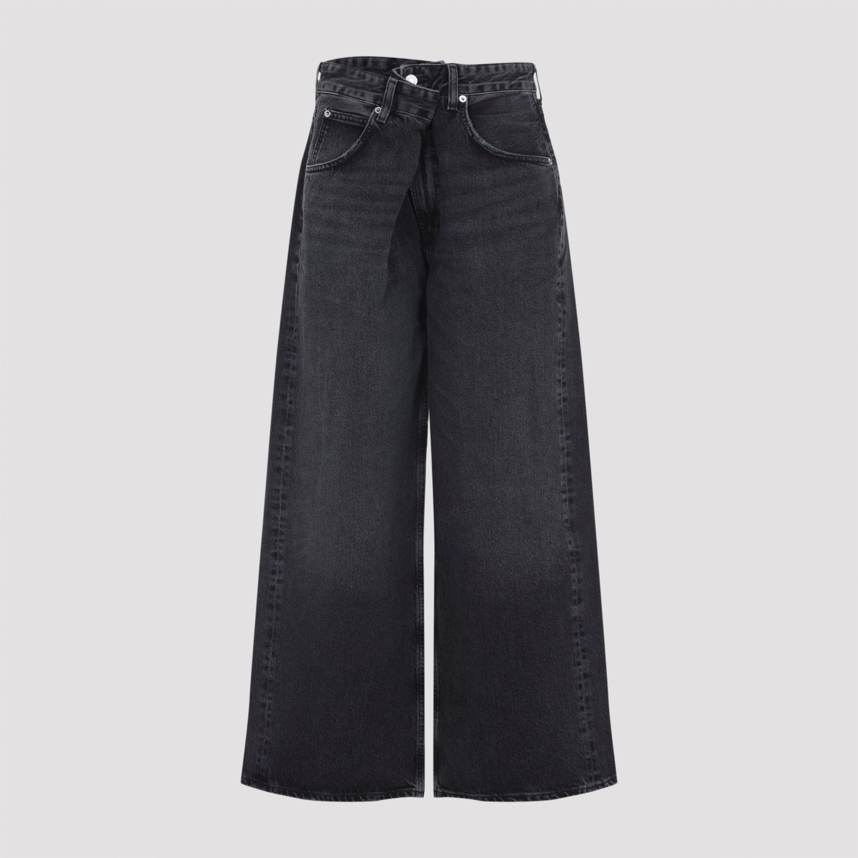 AGOLDE Vana Cotton Wide-Leg Jeans
