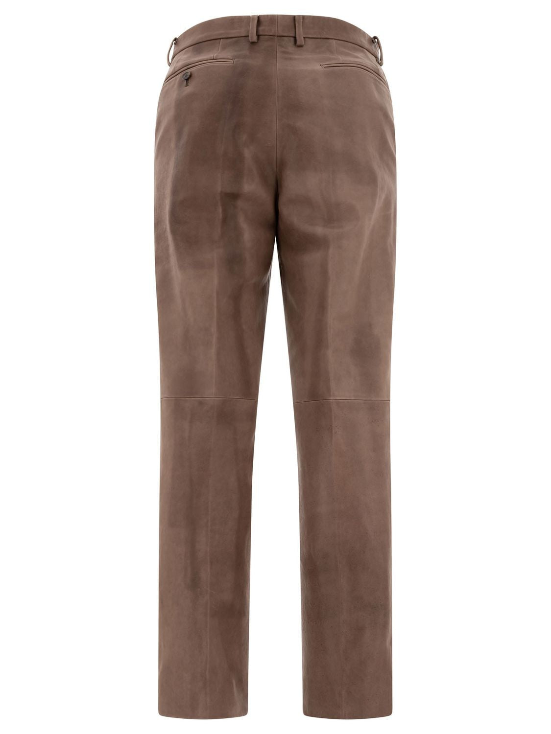 AURALEE Premium Lamb Leather Trousers for Men