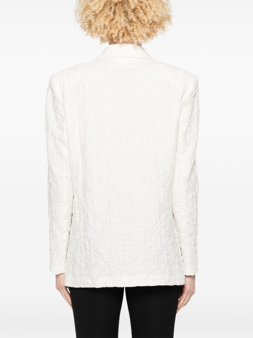 HARRIS WHARF LONDON Cotton Blend Blazer Jacket