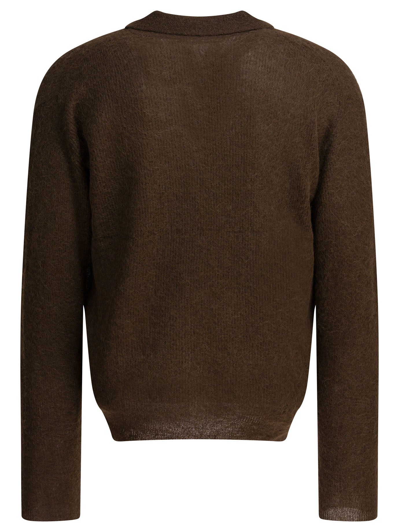 AURALEE Luxurious Alpaca Nylon Knitwear for Men