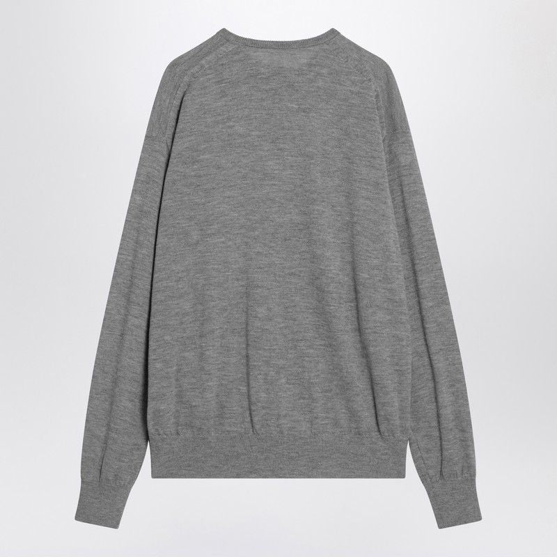 AURALEE Casual Cashmere Cardigan for Men