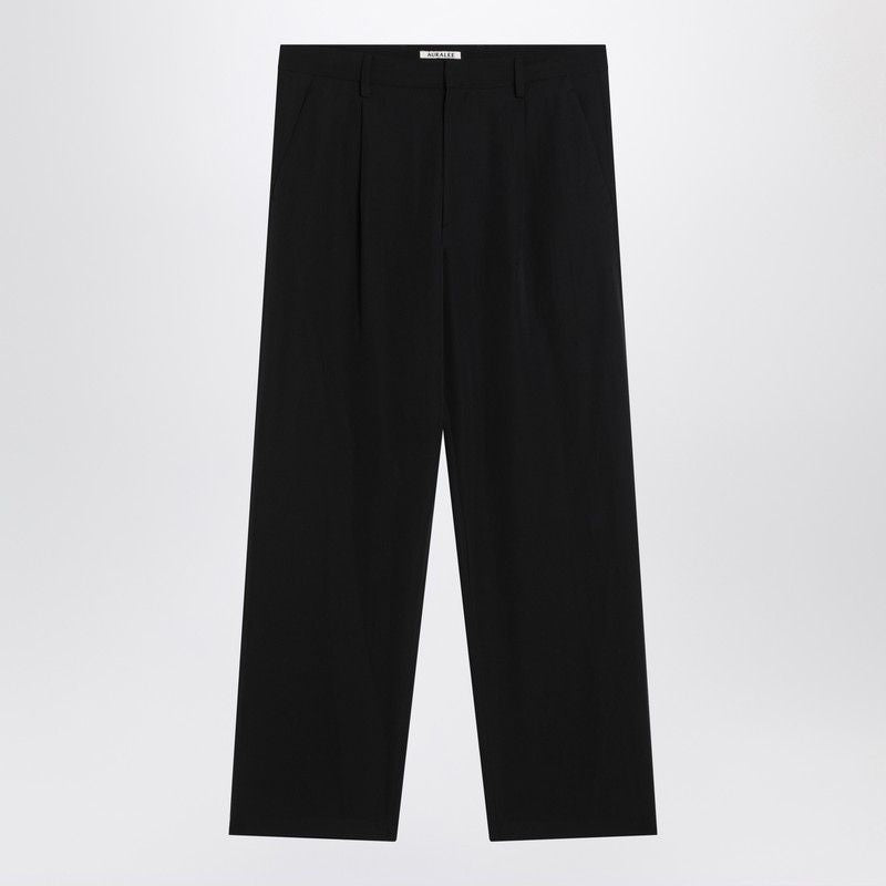 AURALEE Classic Cotton and Wool Trousers for Men - Size S
