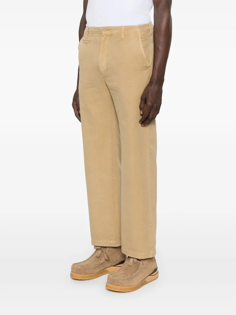 AURALEE Relaxed Fit Mid Rise Pants for Men